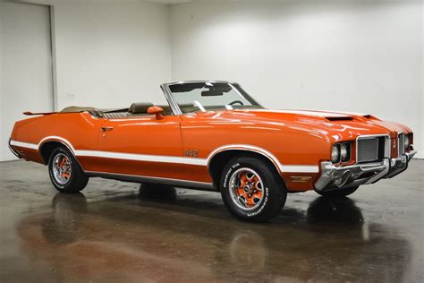 1972 Oldsmobile Cutlass 442 Convertible Sold | Motorious