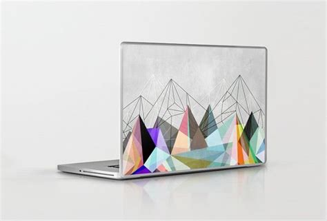 11 Cool Computer Skins You’ll Seriously Love | Brit + Co Rainbow Decal ...