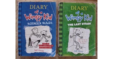 Jeff Kinney Set of 2 Books by Jeff Kinney