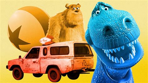 84 Pixar Easter Eggs Hidden In Pixar Movies - YouTube