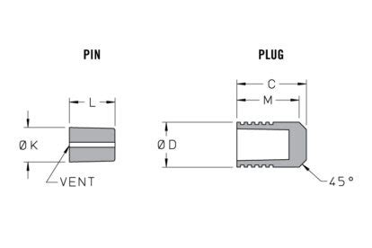 406 Aluminum Lee Plug® | The Lee Co