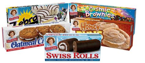 Little Debbie Variety Pack - Nutty Buddy, Oatmeal Creme Pies, Swiss Rolls, and Zebra Cakes - 1 ...