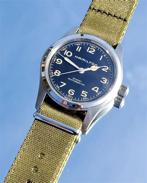 [Hamilton Murph] I love my Murph ♥️ especially on this olive drab Haveston NATO strap. : r/Watches