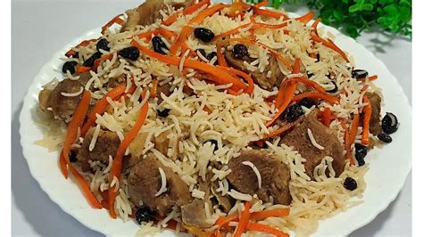 Kabuli Pulao Recipe | Eid Special Beef Afghani Pulao | Bushra ka kitchen 2020 - YouTube