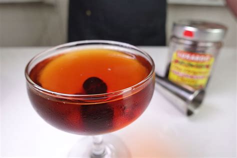 Little Italy Cocktail Recipe - classic Manhattan variation with Cynar!