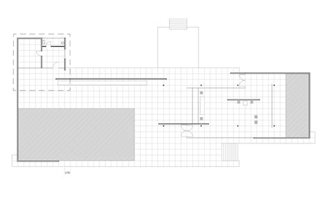 Barcelona Pavilion Floor Plan Dimensions - floorplans.click