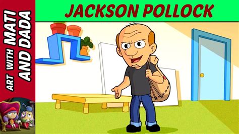 Art with Mati and Dada – Jackson Pollock | Kids Animated Short Stories ...