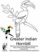 Hornbill Coloring Page  Miss You Mom Quotes In Punjabi sketch template