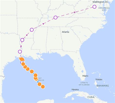 Tropical Storm Cindy path update: LIVE storm track, latest weather ...