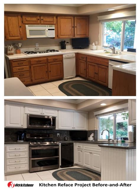 Kitchen Reface Before and After in Phoenix Arizona | Kitchen refacing, Refacing kitchen cabinets ...