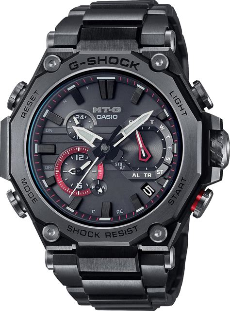 Amazon.com: Casio G-Shock MTGB2000BDE1 Atomic Solar Powered Bluetooth Connected Black Watch: Watches