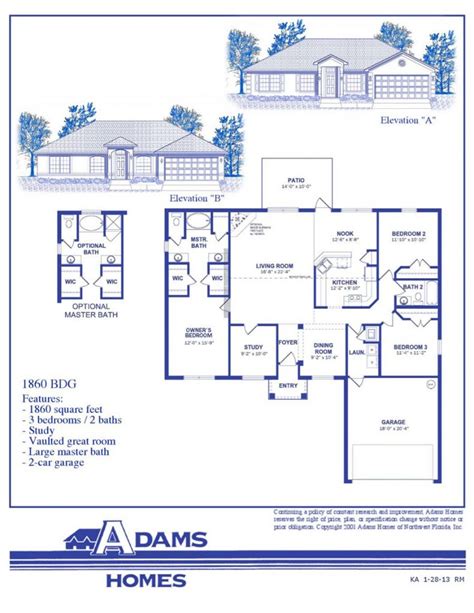 Beautiful Adams Homes Floor Plans - New Home Plans Design