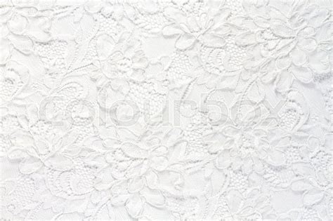 Wedding white lace background | Stock image | Colourbox