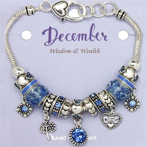 december birthstone color pandora - Oma Stovall