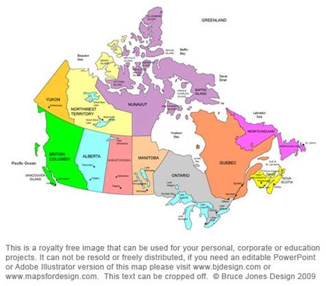 Canada Map With Names - Share Map