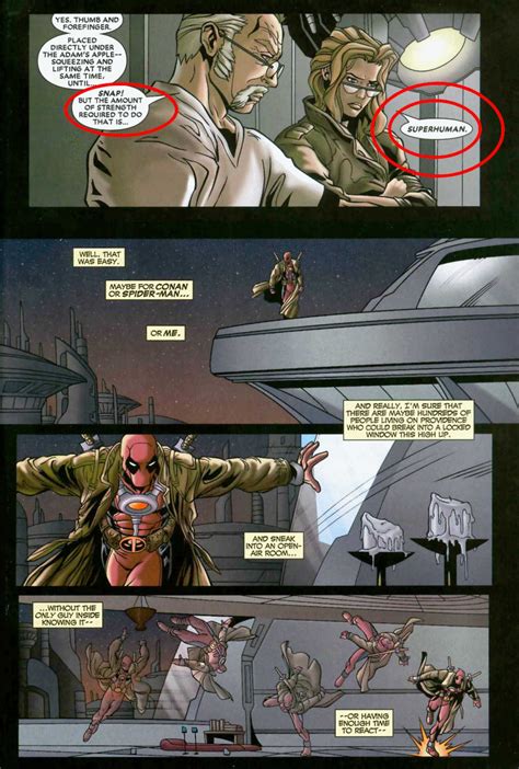 Does Deadpool have superhuman strength or peak human strength ...