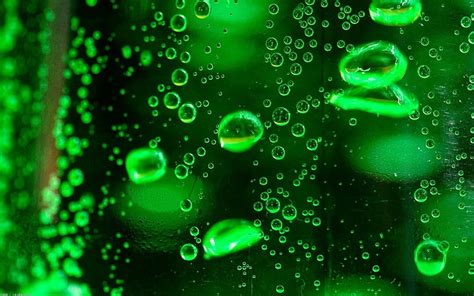 HD wallpaper: green water droplets, surface, fluid, abstract, backgrounds, blue | Wallpaper Flare