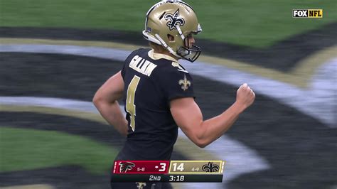 New Orleans Saints punter Blake Gillikin pins Atlanta deep on perfect ...