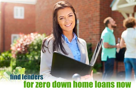 Zero Down Payment Home Loans with No Money Down Mortgage