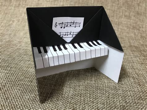 Tutorial #78: Origami Piano | The Idea King