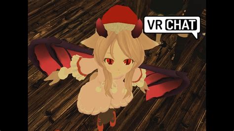 [VRchat] CUTE FOX GIRL WITH WINGS - YouTube