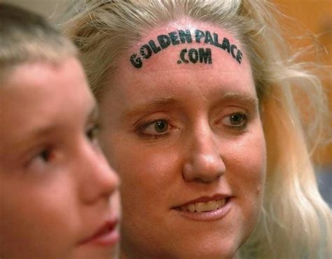 Did Woman's Forehead Casino Tattoo Gamble Pay Off? - Casino.org Blog