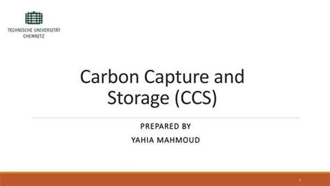 carbon capture and storage