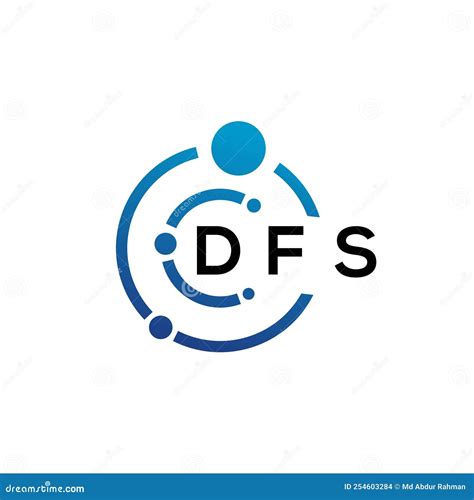 DFS Letter Logo Design on White Background. DFS Creative Initials ...