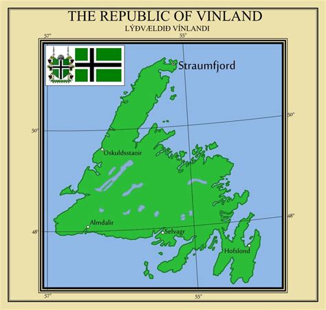 Vinland Modern Map