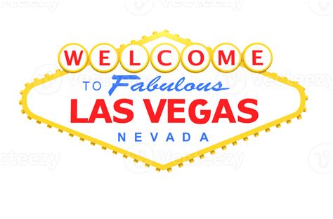 Las Vegas Welcome Sign Transparent 25278225 PNG