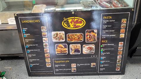 Menu at Halal Brother (Bro) restaurant, Portland