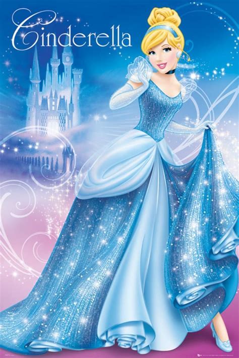 Disney Princess Cinderella Poster 24x36 Sold by Art.Com - Walmart.com ...