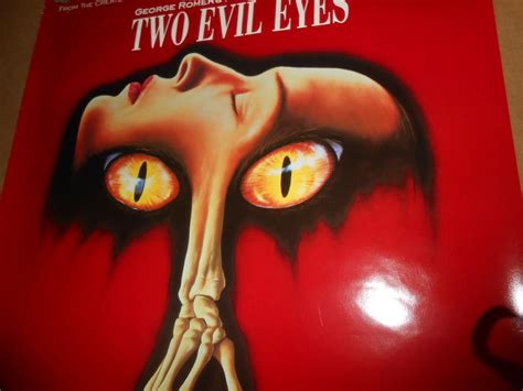 Two Evil Eyes Movie Poster 2-Sided Original 1991 Promo 38x25.5 | #2057715996