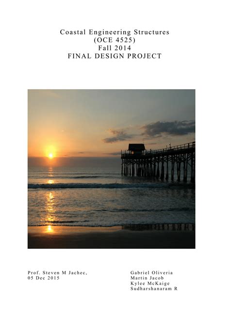 (PDF) Pier design consideration