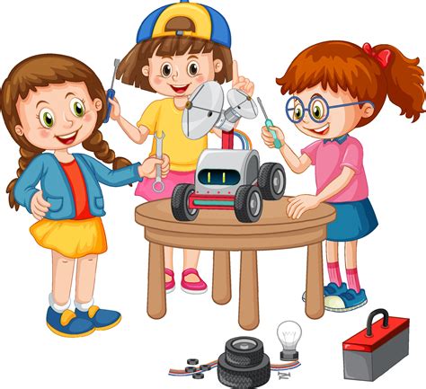 Children Playing Together Vector Art, Icons, and Graphics for Free Download