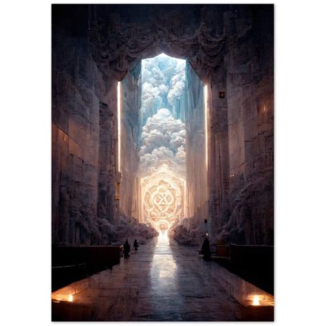 Heaven's Gate Painting, Poster, Wall Decoration Paper Poster Gift for ...