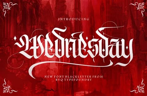 25+ Font Gothic Gratis Terbaik untuk Seni Desain Lettering Fantasi | Envato Tuts+