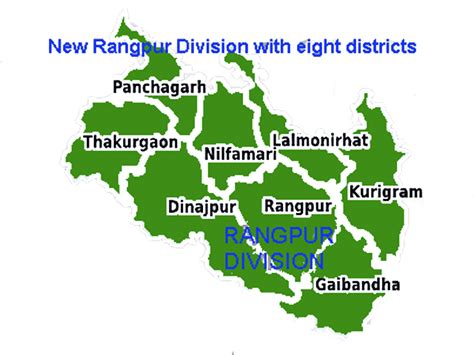 Rangpur District: rangpur-divisionmap