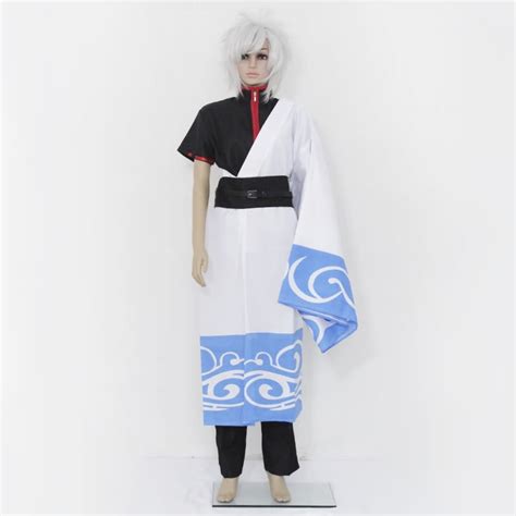 Gintama Sakata Gintoki Japan Anime Cosplay Costume ( free shipping ) - $49.99