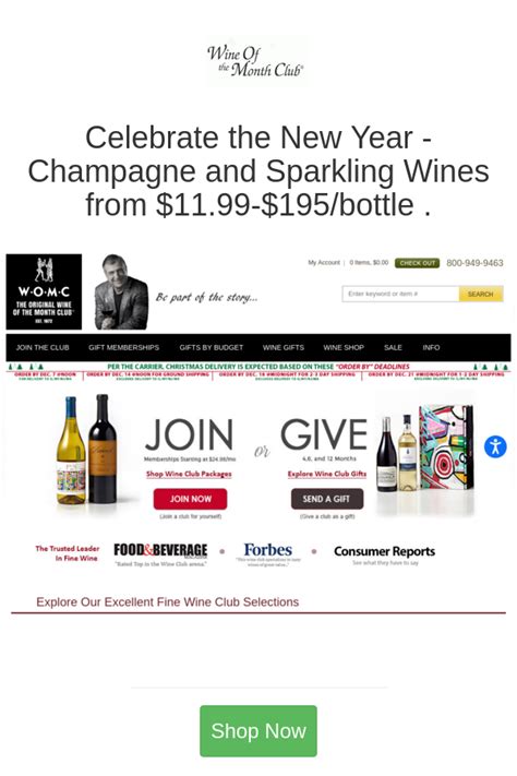 Best deals and coupons for Wine of the Month Club | Sparkling wine, Month club, Wine club monthly