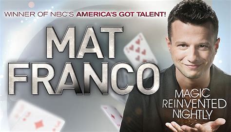 Mat Franco- Magic Reinvented Nightly - Showtimes, Deals & Reviews | Vegas.com