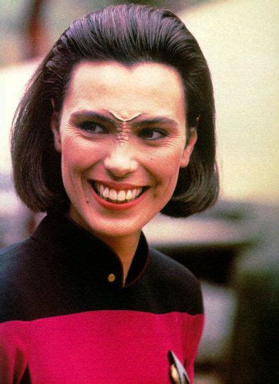 Michelle Forbes as Ensign Ro Laren. | Star trek series, Star trek tv ...