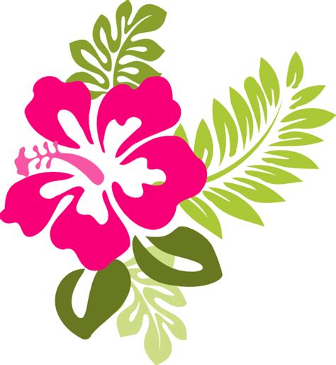 Hibiscus Clip Art at Clker.com - vector clip art online, royalty free ...