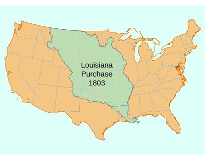 Map Of Louisiana Territory 1803