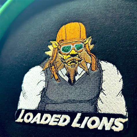 Loaded Lions Embroidery | FPUniformz