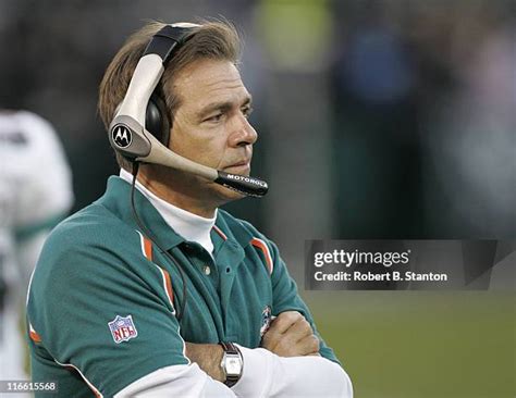 Nick Saban Dolphins Photos and Premium High Res Pictures - Getty Images