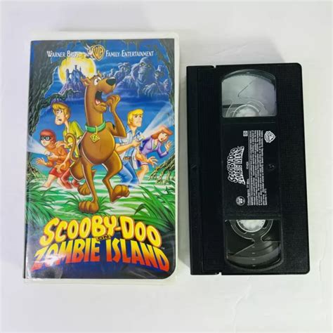 SCOOBY-DOO ON ZOMBIE ISLAND ~ VHS, 1998 ~ WARNER BROS. ~ CLAMSHELL ~ 1 ...