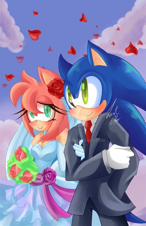 Wedding | Sonic and amy, Amy rose, Star wars art