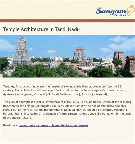 Temple Architecture in Tamil Nadu