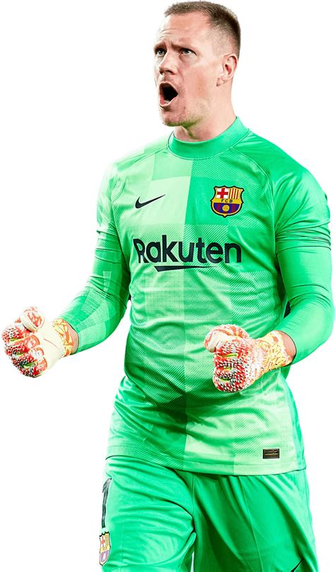 Marc-André ter Stegen Barcelona football render - FootyRenders